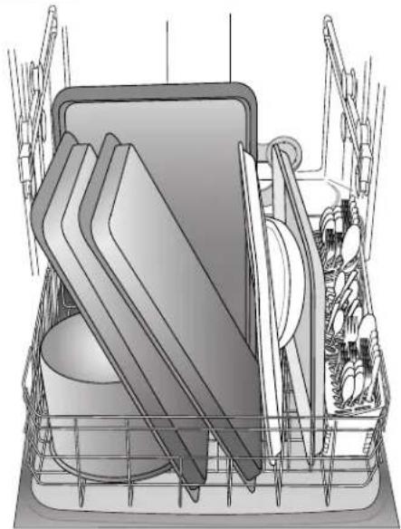 KENMORE 665.13003 - Cómo cargar los articículos altos - 2