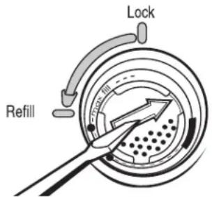 KENMORE 665.13003 - Réglage de la quantité d'agent de rincege - 1