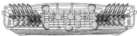 KENMORE 665.13093 - Loading Silverware - 1