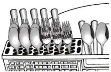 KENMORE 665.13093 - Loading Silverware - 2