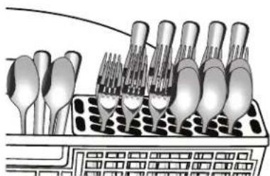 KENMORE 665.13093 - Chargement des couverts - 3