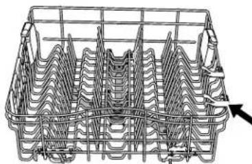KENMORE 665.13073 - Tabletes à tasses et attaches pour verres à pied (sur certains modèles) - 2