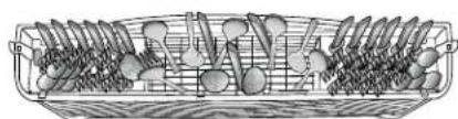 KENMORE 665.13073 - Loading Silverware - 1