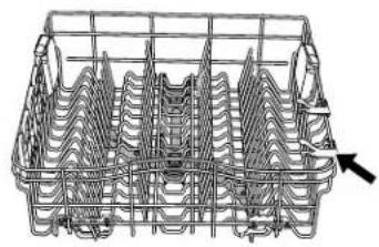 KENMORE 665.13039 - Estantes para tazas y sujetadores de cristalería (en algunos modelos) - 2