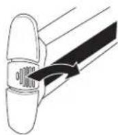 KENMORE 665.13002 - To remove the rack (push tab rack stop): - 1