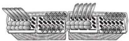KENMORE 665.13002 - Loading Silverware - 1