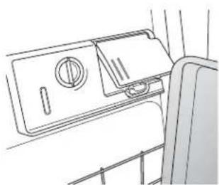 KENMORE 665.12833 Elite - IMPORTANTE: No bloquee el depósito del detergente. - 1