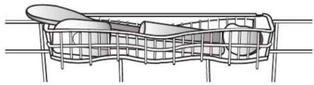 KENMORE 665.12813 Elite - Utensil Basket (on some models) - 1