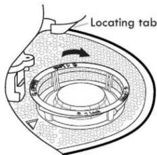 KENMORE 665.12813 Elite - Filter Reinstallation Instructions - 1