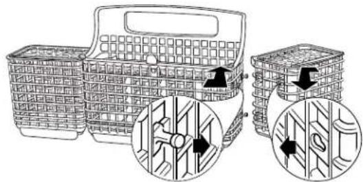 KENMORE 665.12793 Elite - Splittable Silverware Basket (on some models) - 1