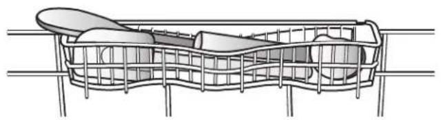 KENMORE 665.12793 Elite - Panier austensiles (sur certains modeles) - 1