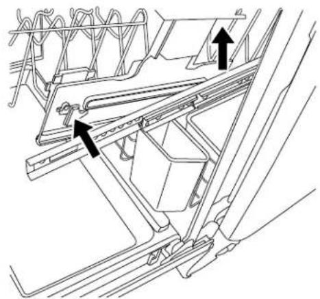 KENMORE 665.12774 - To replace the rack: - 1