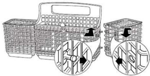 KENMORE 665.12774 Elite - Splittable Silverware Basket (on some models) - 1