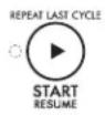 KENMORE 665.12769 Elite - Appuyer sur START/RESUME chaque fois que l'on ajoute un plat. - 1