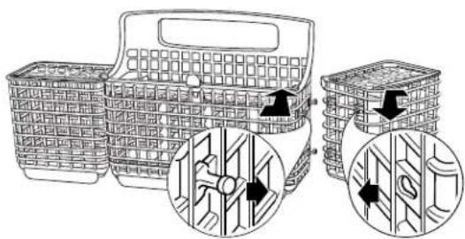 KENMORE 665.12769 Elite - Splittable Silverware Basket (on some models) - 1
