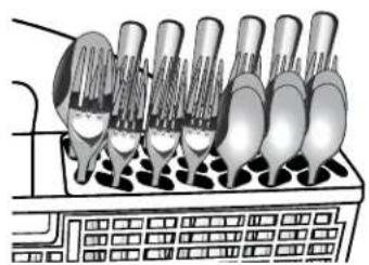 KENMORE 665.12413 - Loading Silverware - 3