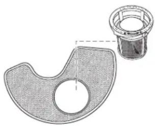 KENMORE 665.12413 - ULTRA WASH ^ E removable filters provide peak performance. - 1