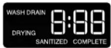 KENMORE 665.12413 - Status Indicator Lights - 1