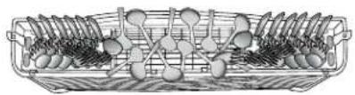KENMORE 665.12413 - Loading Silverware - 1