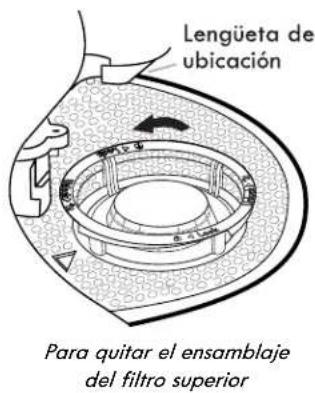 KENMORE 665.12413 - Instrucciones para qutar los filtros - 1