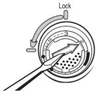 KENMORE 665.12413 - Réglage de la quantité d'agent de rincege - 1