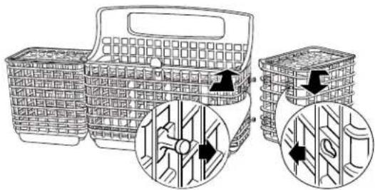 KENMORE 665.12762 - Splittable Silverware Basket (on some models) - 1
