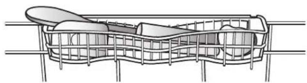KENMORE 665.12762 - Utensil Basket (on some models) - 1
