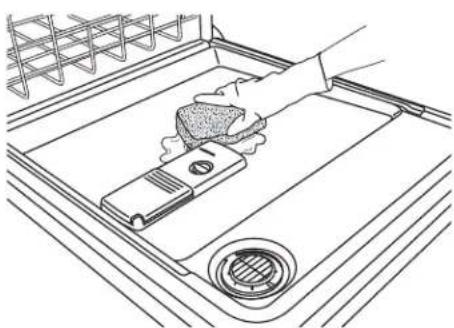 KENMORE 665.12783 Elite - Cleaning the interior - 1