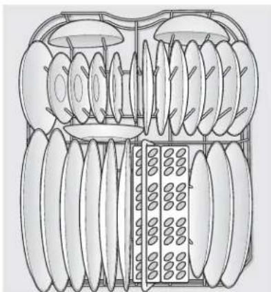 KENMORE 587.14663 - Chargement du panier inférieur - 1