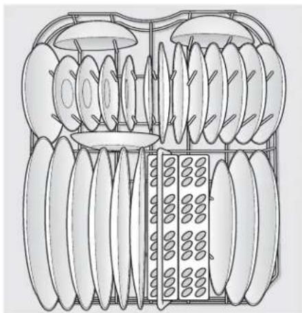 KENMORE 587.14662 - Loading the Bottom Rack - 1
