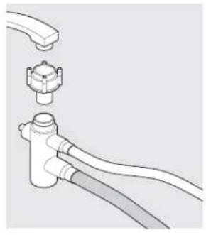 KENMORE 587.14662 - Connecting and Disconnecting Portable Dishwasher - 1