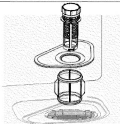 KENMORE 587.14659 - Cleaning the Filter - 1