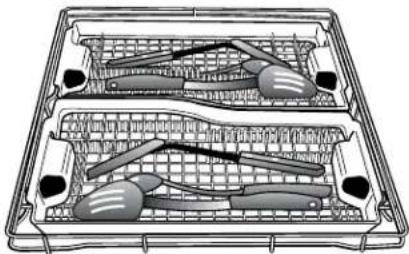 JENN-AIR JDB9800CWX TriFecta - Panier pour ustensiles de cuisson (panier du niveau 3) - 2