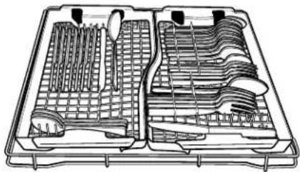 JENN-AIR JDB9800CWX TriFecta - Panier pour ustensiles de cuisson (panier du niveau 3) - 1