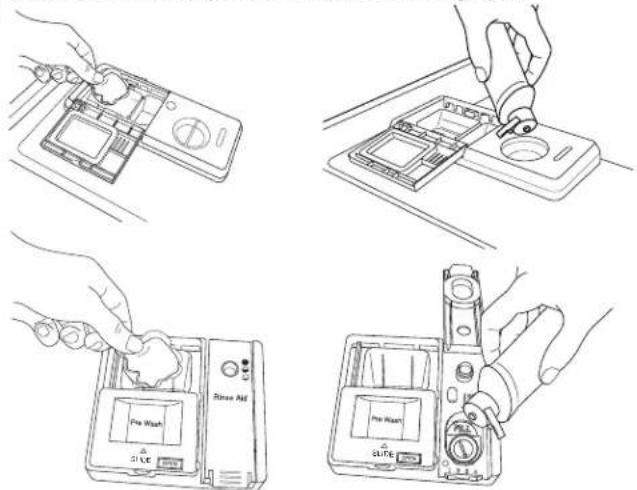 JENN-AIR JDB9800CWS TriFecta - Ajouter le détergent et l'agent de rinçage. - 1