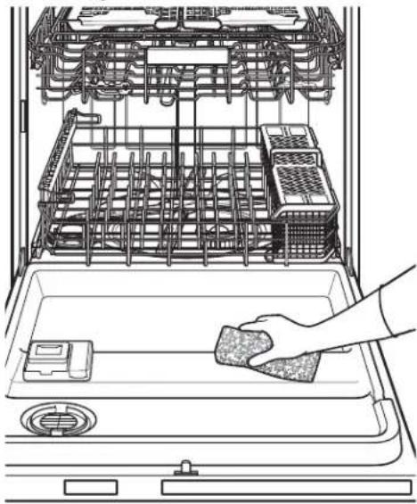JENN-AIR JDB9800CWS TriFecta - Cleaning the interior Removal of Hard Water/Filming - 1