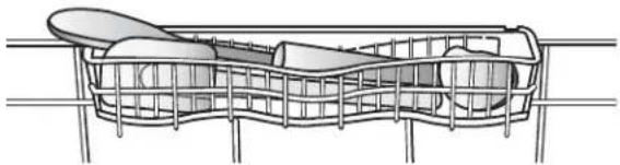 JENN-AIR JDB9800CWS TriFecta - Canasta para utensilios (en algunos modelos) - 1