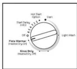 HOTPOINT HDA2100HWW - Hot Start or Hot Prestart Option - 1