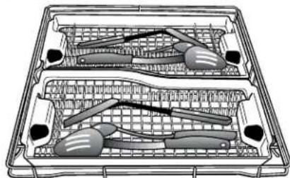 JENN-AIR JDB9200CWY TriFecta - Panier pour ustensiles de cuisson (panier du niveau 3) - 2