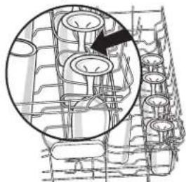 JENN-AIR JDB9200CWY TriFecta - Dispositif de retenue des tasses et des verres à pied (sur certains modèles) - 2