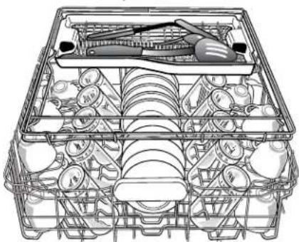 JENN-AIR JDB9000CWS TriFecta - Canasta para utensilios de comida (canasta del tercer nivel) - 3