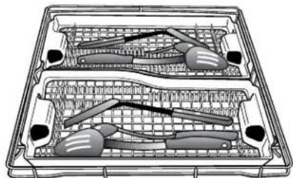 JENN-AIR JDB9200CWS TriFecta - Canasta para utensilios de comida (canasta del tercer nivel) - 2