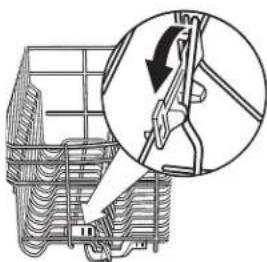 JENN-AIR JDB9200CWS TriFecta - Pour ajuster les tiges rabattables : - 1