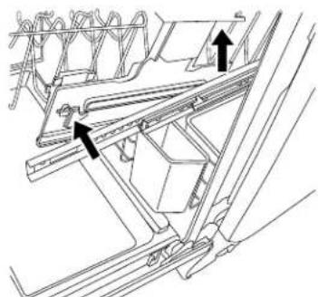 JENN-AIR JDB9200CWS TriFecta - Para quitar la canasta: - 1