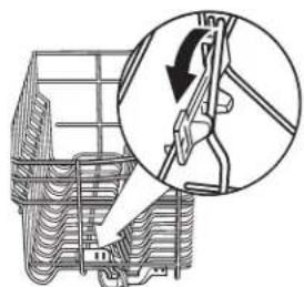 JENN-AIR JDB9200CWS TriFecta - comoajustarlaspuntas plegables: - 1