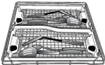 JENN-AIR JDB9200CWS TriFecta - Panier pour ustensiles de cuisson (panier du niveau 3) - 2