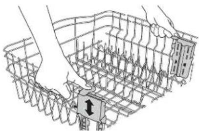 JENN-AIR JDB9200CWS TriFecta - Canasta superior regulable de calidad superior de 2 posiciones - 1