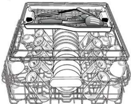 JENN-AIR JDB9200CWS TriFecta - Panier pour ustensiles de cuisson (panier du niveau 3) - 3