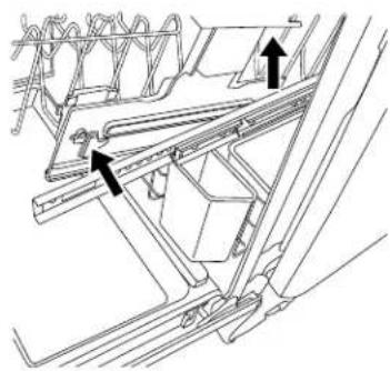 JENN-AIR JDB9200CWX TriFecta - Panier supérieur amovible (pour glissières Ultra Glide) - 1