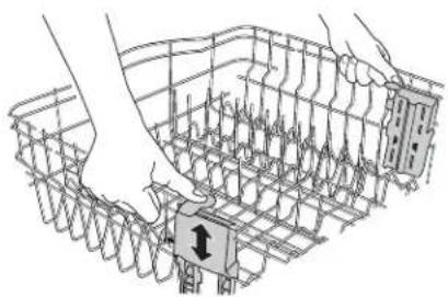 JENN-AIR JDB9200CWX TriFecta - Panier supérieur de luxe réglable à 2 positions - 1